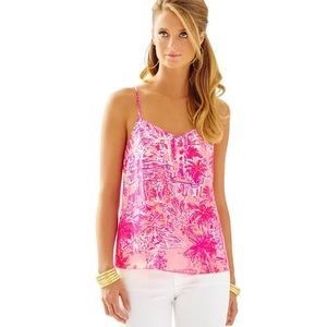 Lilly Pulitzer Dusk Silk Top